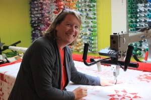 Nancy at Just Quilting Studio